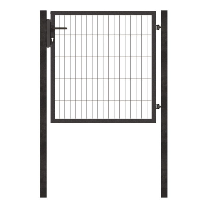 Zauntür Standard 1-flg. mit Doppelstabfüllung