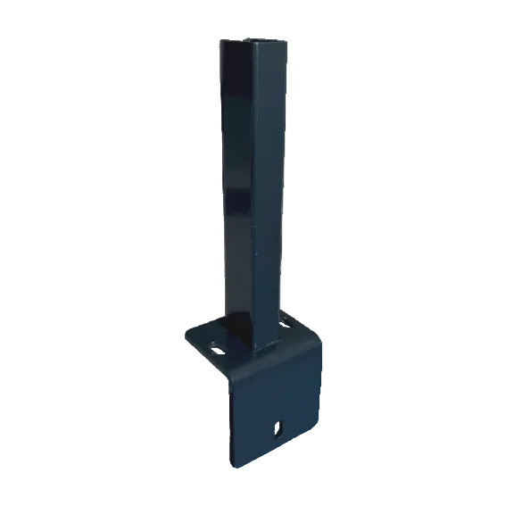 Aufsteck-Winkeldübelkonsole für Pfosten 60x40 mm, Höhe 300 mm