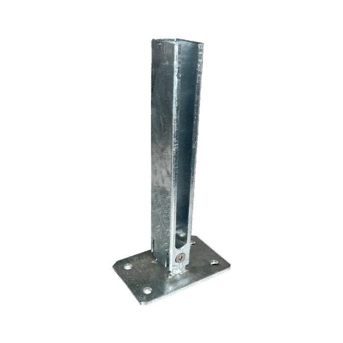 Aufsteck-Dübelkonsole verstellbar für Pfosten 60x40 mm, Höhe 300 mm