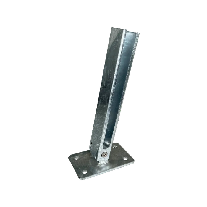 Aufsteck-Dübelkonsole verstellbar für Pfosten 60x40 mm, Höhe 300 mm