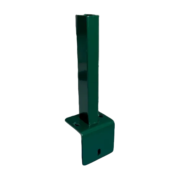 Aufsteck-Winkeldübelkonsole für Pfosten 60x40 mm, Höhe 300 mm