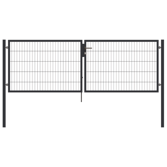 Zauntor Standard 2-flg. mit Doppelstabfüllung