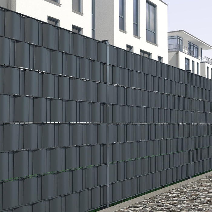 Sichtschutzfolie PVC für Doppelstabmatten - 35 lfm