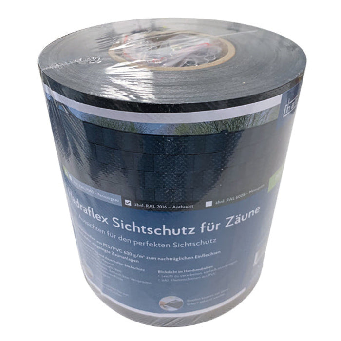 Sichtschutzfolie PVC für Doppelstabmatten - 35 lfm