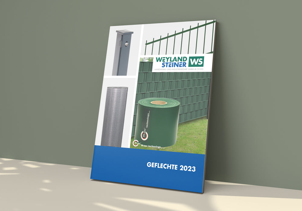 Alles im Überblick mit unserem Geflechte Katalog 2023