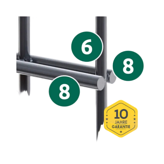 Doppelstabmatte 8/6/8 mm